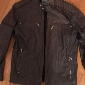 Affliction Leather Jacket Size L